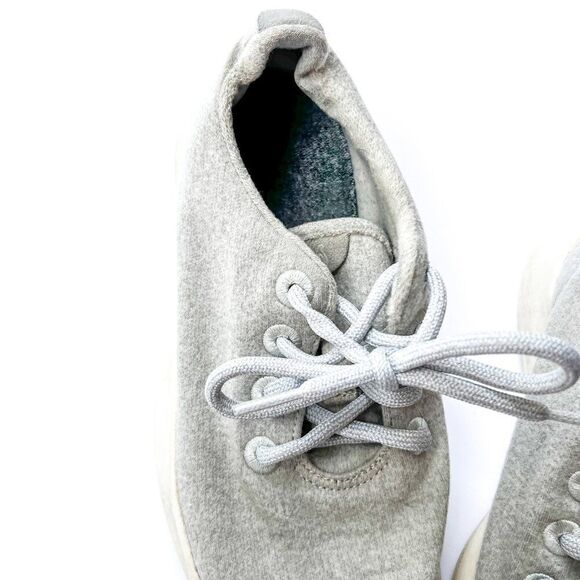 allbirds Light Gray The Wool Runners Washable Tennis Shoes Size 7 - Picture 3 of 7